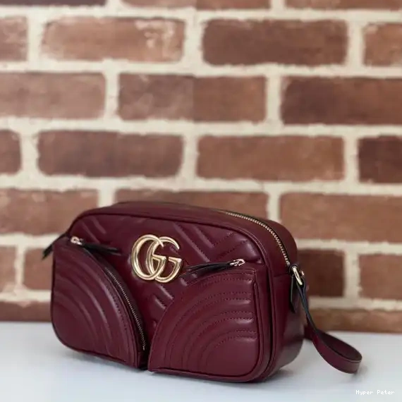 Hyperpeter Marmont small bag-24.5*15*9CM GG Gucci shoulder 0616